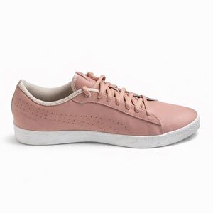PUMA Smash V2 Women’s Leather Sneakers | Peach Beige | Size 7.5 | SoftFoam